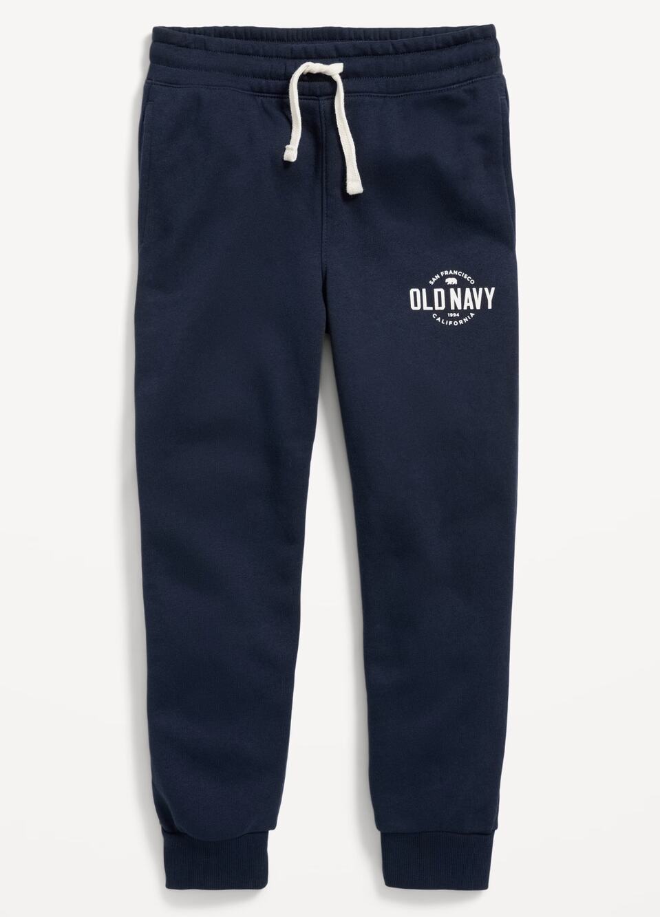 Old Navy Gender-Neutral Logo-Graphic Jogger Sweatpants for Kids - M (8)